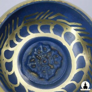 mysingingbowl - Blue Himalayan Tibetan Bowl (2)