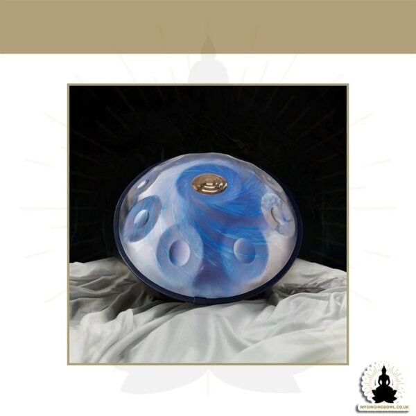 mysingingbowl - 10 Notes Handpan - Steel Blue - D Minor (3)