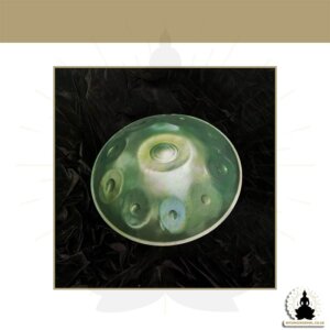 mysingingbowl - 10 Notes Handpan – Copper Green- D Minor (4)