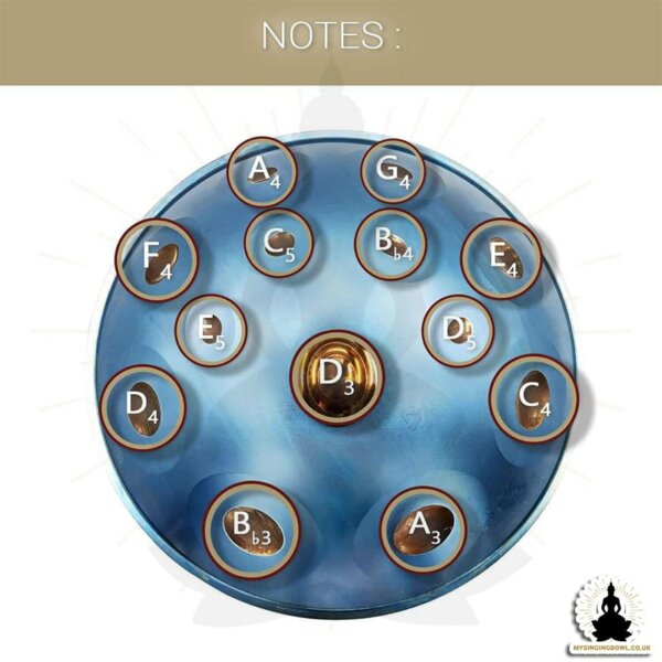 mysingingbowl - 13 notes handpan – north star – d minor (2)
