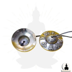 mysingingbowl - Bronze Tibetan Tingsha Cymbals 8 Symbols (3)
