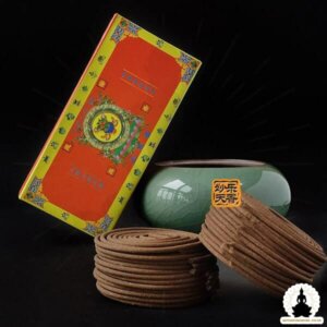 mysingingbowl - Spiral Incense from Tibet (1)