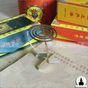 mysingingbowl - Spiral Incense from Tibet (5)