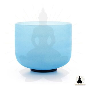 Colored Crystal Singing Bowl – Azure Blue (1)
