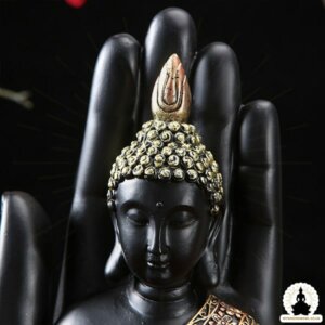 Buddha Statue Resin Buddha Hand (18 cm) Zen Home Decoration (3)